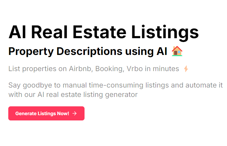 Property Listings AI