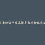 隆昌市烧烤半成品批发市场和踩点心得