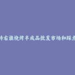 苏尼特右旗烧烤半成品批发市场和踩点心得