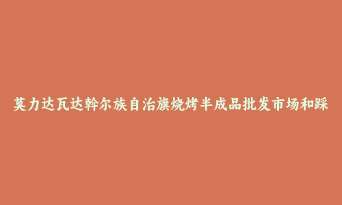 莫力达瓦达斡尔族自治旗烧烤半成品批发市场和踩点心得