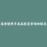 葫芦岛市烧烤半成品批发市场和踩点心得